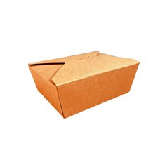 Krabice papír. KRAFT 1200ml 175x140x63mm 50ks/4bal